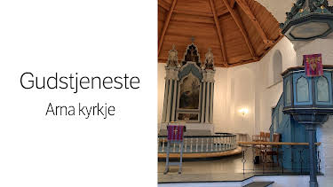 11:00: Gudstjeneste: Arna kyrkje | NRK 1 | 9/6 2026