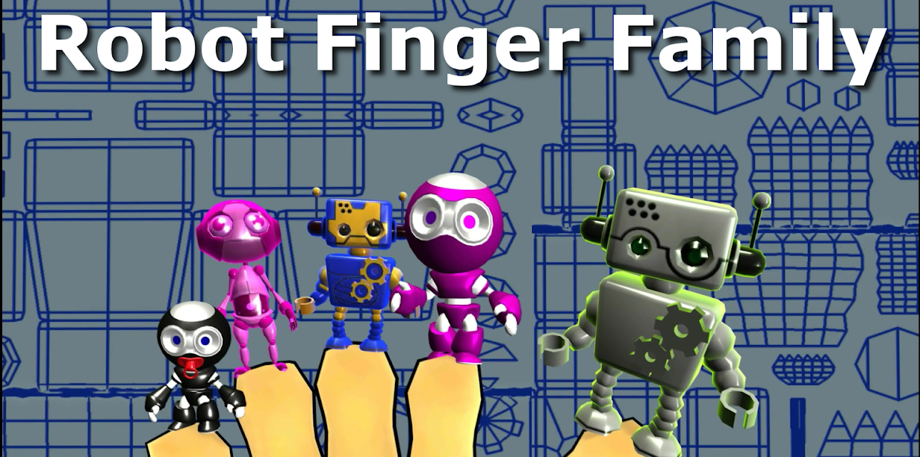 Robot finger family song