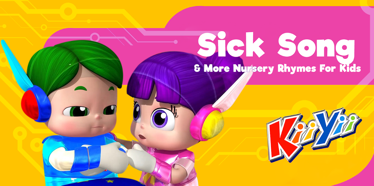 Sick Song & More Nursery Rhymes For Kids - KiiYii