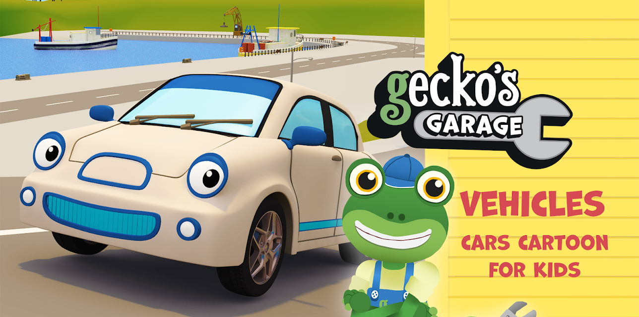 Gecko's Garage Vehicles - Cars Cartoon for Kids