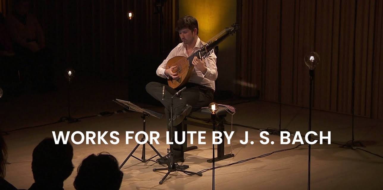 Works for lute by J. S. Bach (2017)
