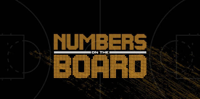 Numbers on the Board