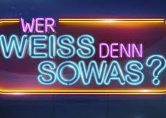 Wer weiß denn sowas?