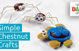 TheDadLab: 5 Awesome Fall Crafts Ideas with Conkers | Autumn Crafts For Kids