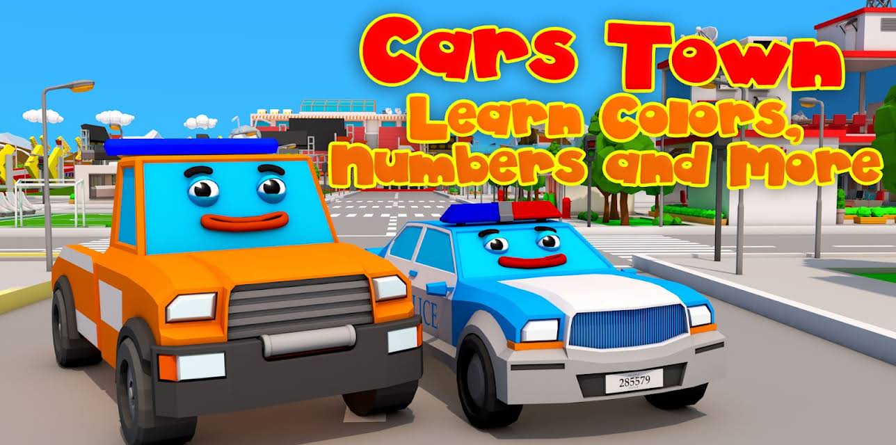 Cars Town - Learn Colors, Numbers and More