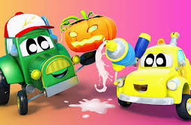 Car City Super: InvenTom The TowTruck: Let's Decorate for Halloween!