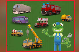 Learn With Gecko - Educational Videos For Children: Counting Big Trucks - Learn to Count 1 - 10
