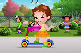 ChuChuTV Learning with Surprise Eggs: How to Draw a Skate Scooter? - Drawing with ChuChu