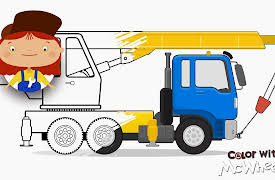 Color with McWheelie: Dr McWheelie Colors Crane