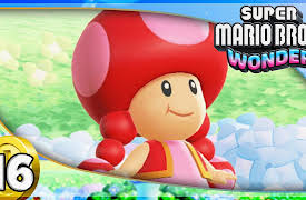 Super Mario Bros. Wonder: Saving the Poplins in Fungi Mines!