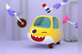 Pinkfong! Baby Shark Toy Cars: Baby Shark Car Mechanic!
