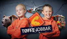 Tøffe jobbar: Redningsmann