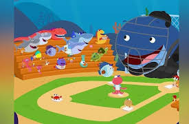 Finny The Shark Music Videos: Take Me Out To The Ball Game