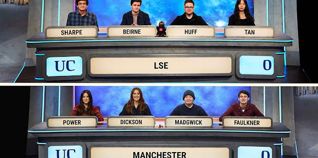 8:30 PM: University Challenge | BBC Two | 12/1 2025