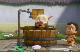 Mäktige lille Bheem: Smutsig liten gris