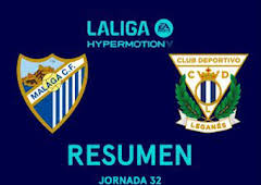 Resúmenes LALIGA HyperMotion (T25/26): Málaga - Leganés