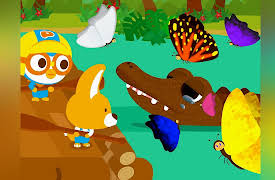 Pororo in the Amazon: 5. Pororo in the Amazon - The Butterfly's Friend, the Caiman Alligator
