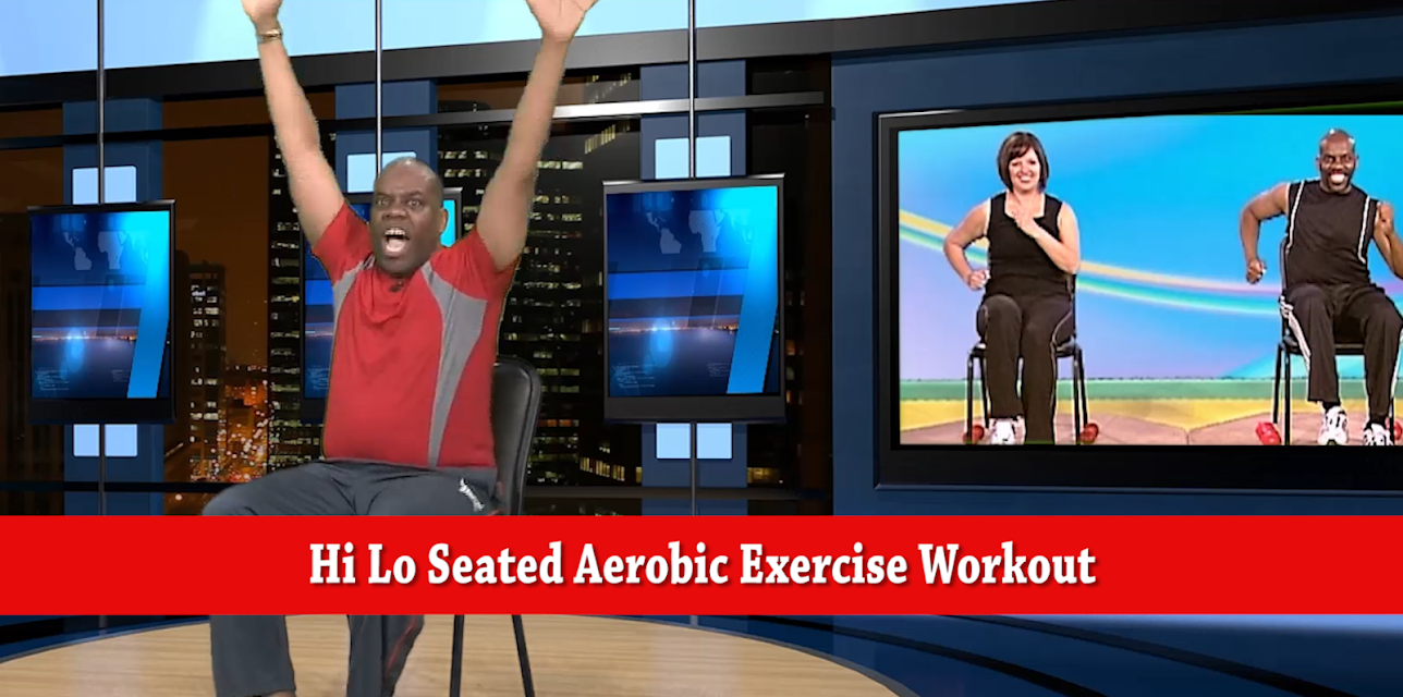 Hi Lo Seated Aerobic Exercise Workout