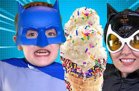 KidCity: KidCity's IRL Superhero Ice Cream Challenge!