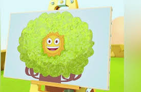 Van Dogh: Sun in fruit tree