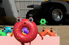 Baby Tayo Songs: Run away! Donut!