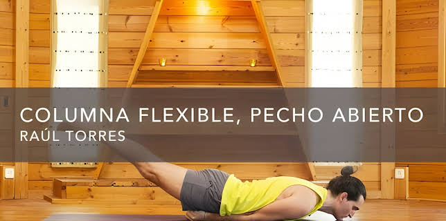 Columna flexible, pecho abierto (2016)