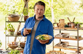 Jamie Oliver: Seasons: Stuffed Salmon Celebration and Spring Rhubarb Tart