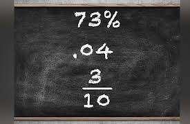 Algebra I: Percents, Decimals, and Fractions