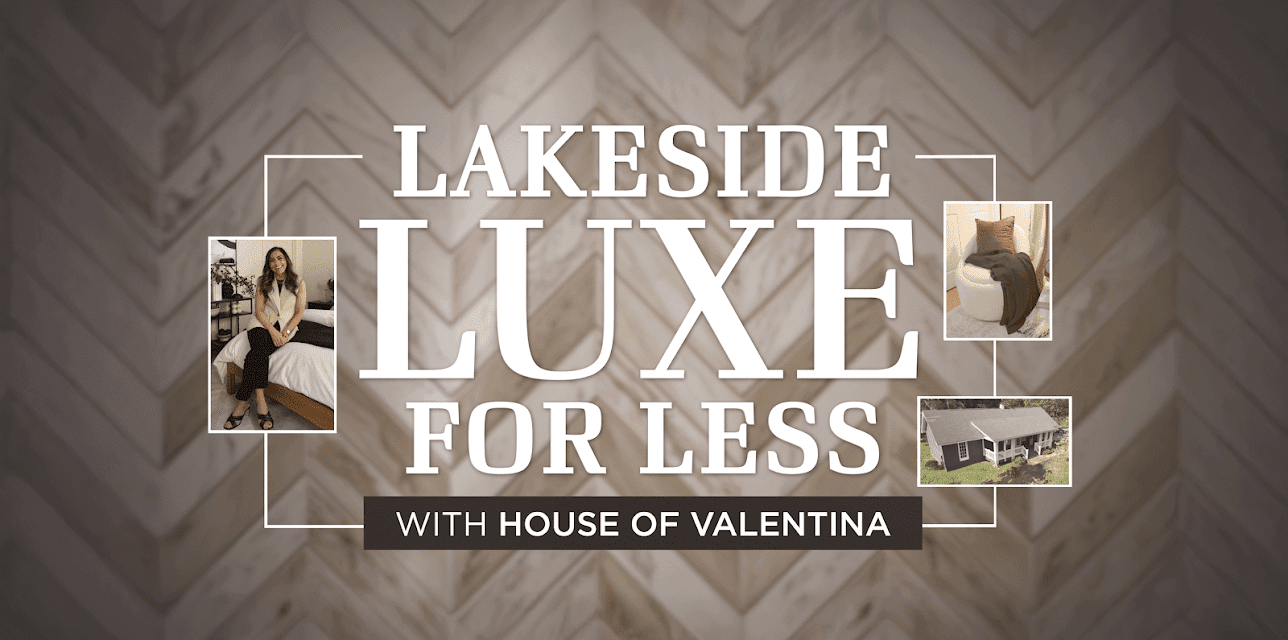 Lakeside Luxe for Less with House of Valentina