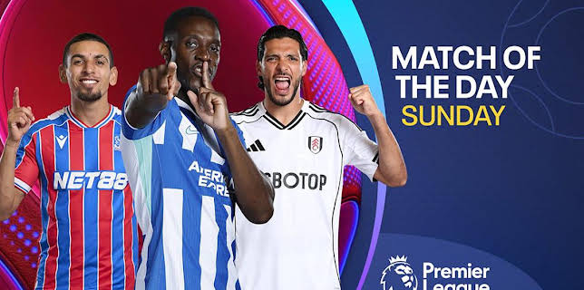 10:35 PM: Match of the Day | BBC One Northern Ireland | 12/7 2025