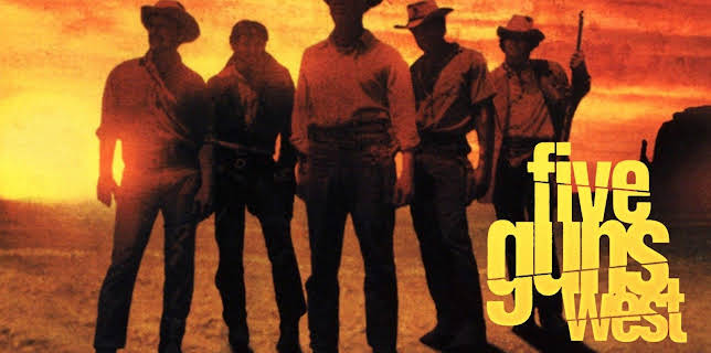 Five Guns West (1955)