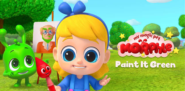 My Magic Pet Morphle - Paint it Green