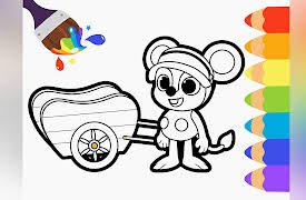 Pinkfong! Coloring with Hogi: Coloring Jordi