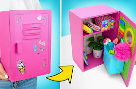 Slick Slime Sam: Amazing Locker Organizer From Cardboard