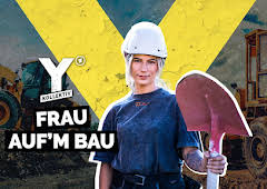 Frau auf'm Bau
