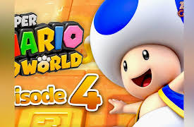 Zebra Gamer: World 4 100%! Toad!