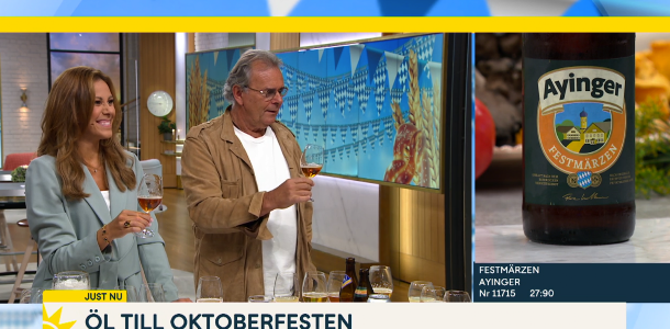 SVT:s ölfest i "Nyhetsmorgon" kritiseras - ska vi hylla missbruk?