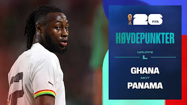 09:20: Fotball-VM 2026 Høydepunkter: Ghana–Panama | NRK 1 | 6/18 2026