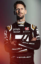 Romain Grosjean som Hass #8
