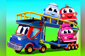 Super Truck - Carl the Transformer: The Tractor falls from a rooftop / The canal cleaning / Fire at the Park / The flu fighters