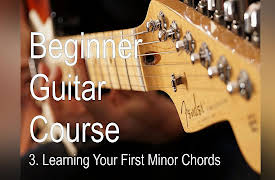 Beginner Guitar Course: Learning Your First Minor Chords - Minor Chords A, D and E