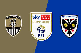 English Football League: 2024-2025: Notts County vs. AFC Wimbledon