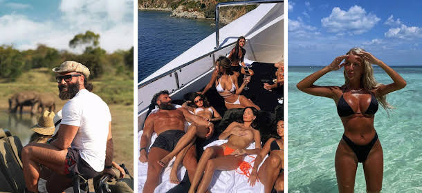 Bachelor-Matilda fick betalt för att festa med ökände miljardären Dan Bilzerian