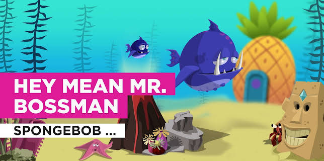 Hey Mean Mr. Bossman in the Style of SpongeBob SquarePants (2005)