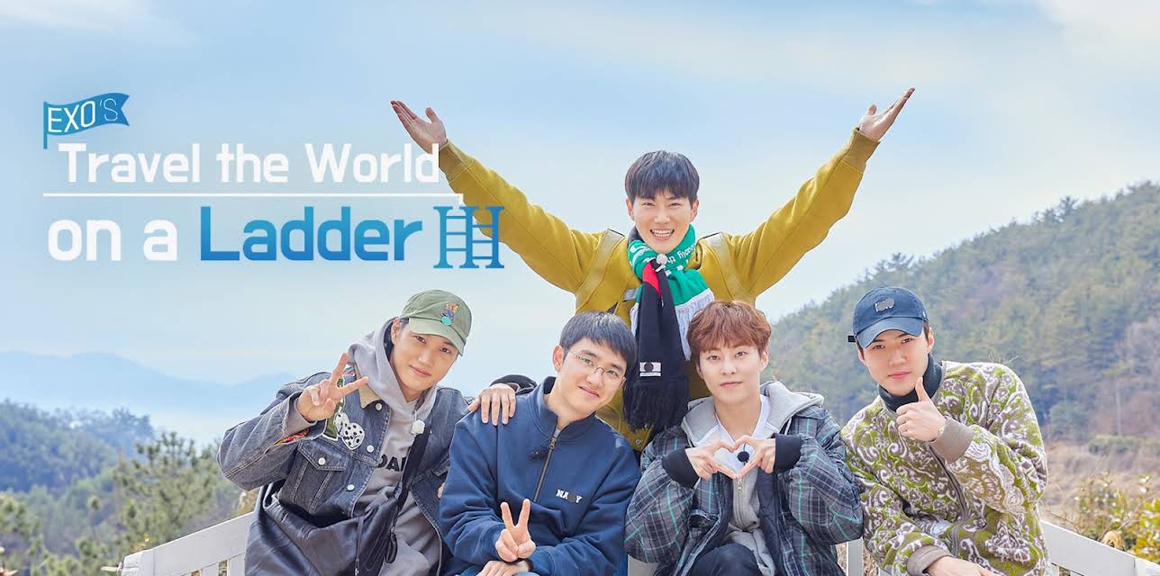 EXO's Travel the World on a Ladder in Namhae