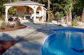Indoors Out: Pool and Pavilion