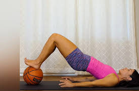 At-Home Workout Hacks for Weight Loss and Toning | Eliz Fitness with Fit Moms: Ball Workout for Glutes and Abs