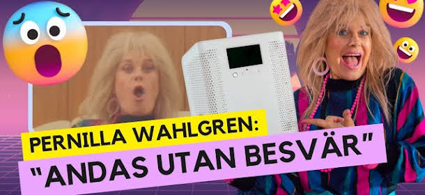 Pernilla Wahlgrens galna reklamfilm stoppades direkt - se den här ändå!