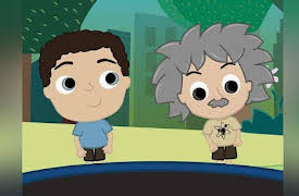 Geno Kids: Cartoons: Albert Einstein and Gravity