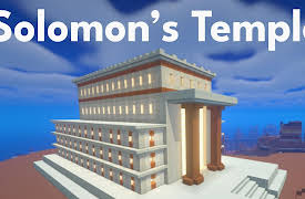 Minecraft BLENDR: Solomon's Temple Minecraft Build